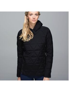 Lululemon Fluffed Up Goose Down Pullover Black Size 6